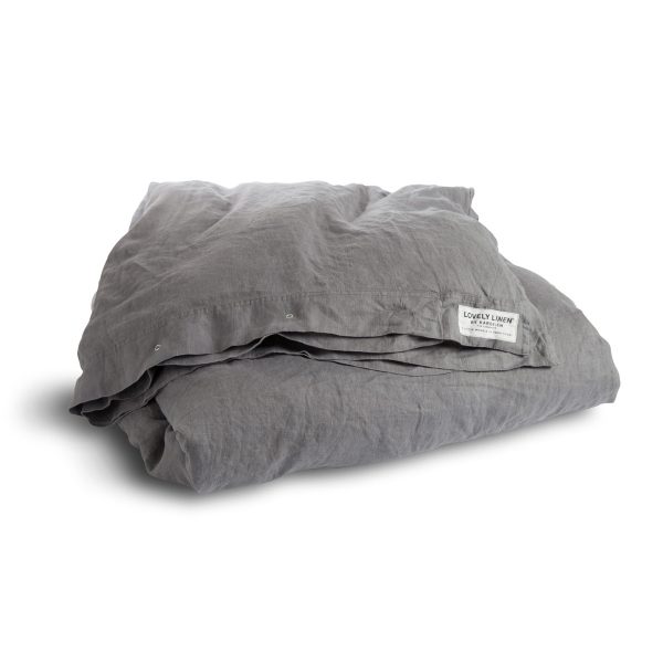LOVELY LINEN Bettdeckenbezug "Misty" | 190g/m² | Bettwäsche aus Leinen – Bild 8