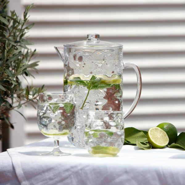 Marine Business Moon Ice - Wasserkrug Weinglas Wasserglas - Limetten