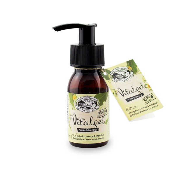 GUTES AUS TIROL Vital-Gel mit Arnika und Menthol, 60ml