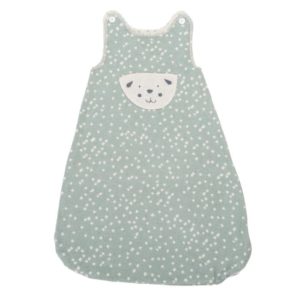 DAVID FUSSENEGGER Flanell-Schlafsack mit Hundemotiv, bis 1 Jahr